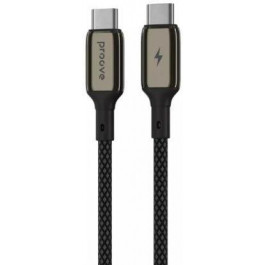   Proove Cable USB-C to USB-C Dense Metal 60w 1m Black (CCDM60002201)