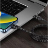 Proove Cable USB-C to USB-C Dense Metal 60w 1m Black (CCDM60002201) - зображення 5