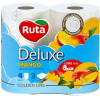 туалетний папір Ruta Папір туалетний  Pure White Deluxe білий манго 3-шаровий, 4 шт (4820202896661)