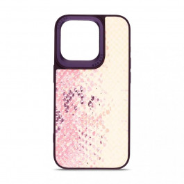   Harder Snake Pattern для Apple iPhone 15 Pro Pink (ARM76797)