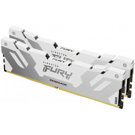   Kingston FURY 32 GB (2x16GB) DDR5 6400 MHz Renegade Silver/White (KF564C32RWK2-32)