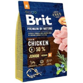   Brit Premium Junior M 3 кг 170813/6321