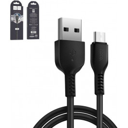   Hoco X20 Flash USB-A to USB Type-C 1m Black (6957531068846)