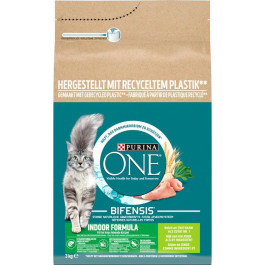   Purina One Indoor Formula Cat Turkey 3 кг (7613035862579)