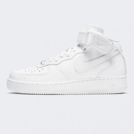 Nike Білі жіночі кеди  WMNS AIR FORCE 1 &apos;07 MID REC DD9625-100