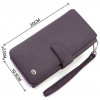 ST Leather Женский вместительный кошелек с ремешком для руки  (16502) (ST228 Violet) - зображення 3