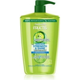   Garnier Fructis Strength & Shine зміцнюючий шампунь для всіх типів волосся 1000 мл