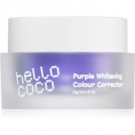   Hello Coco Purple Whitening Colour Corrector порошок для відбілювання та видалення плям 12 гр