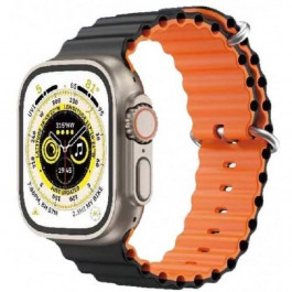   GEAR4 Ремінець  Apple Watch 42/44/45MM Black/Orange