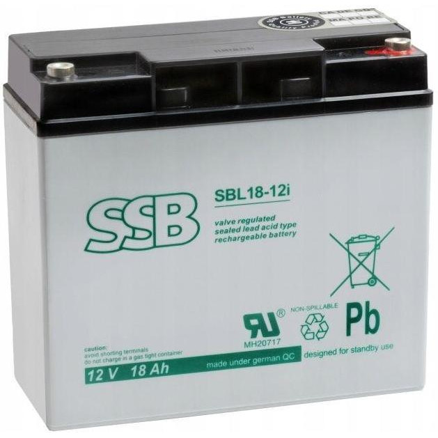 SSB Battery SBL 18-12I - зображення 1