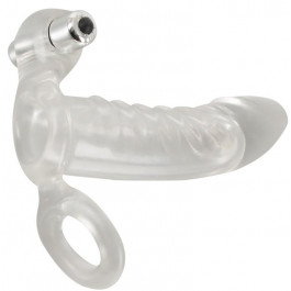   Orion Crystal Clear Vibrating Sleeve With Ball Ring, пр