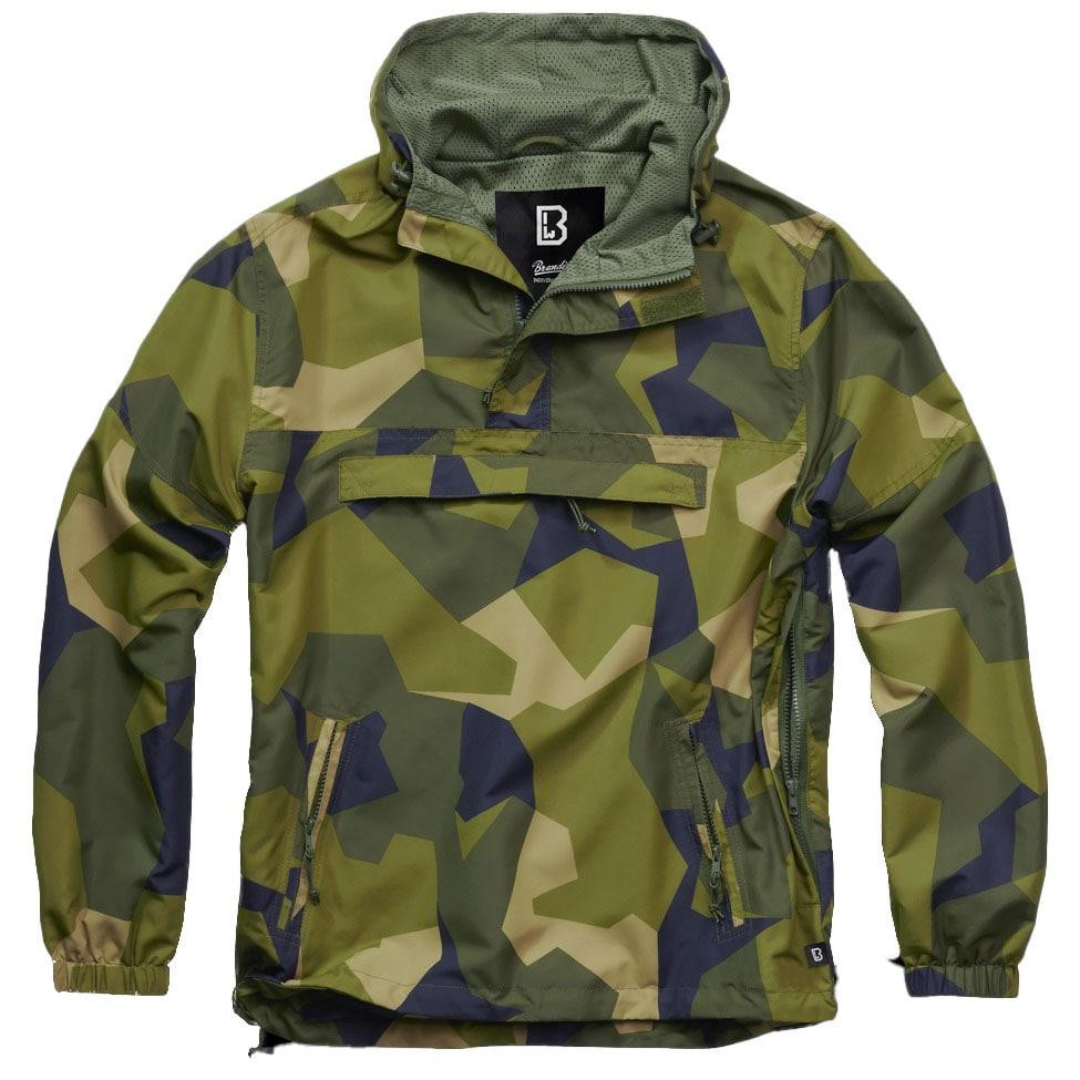 Brandit Куртка  Summer Windbreaker - Swedish Camo M90 L - зображення 1