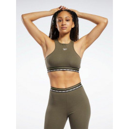   Reebok Спортивний топ  Cl Camping Bra GR0389 Armygr (4064055399447)