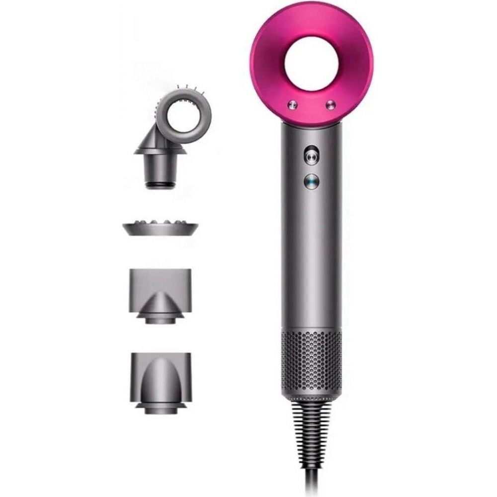 Dyson HD15 Supersonic Nickel/Fuchsia (438985-01) - зображення 1