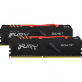   Kingston FURY 32 GB (2x16GB) DDR4 2666 MHz Beast RGB (KF426C16BB1AK2/32)