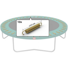   Berg Набір з 10 пружин для батута  Goldspring Talent 13,5 см