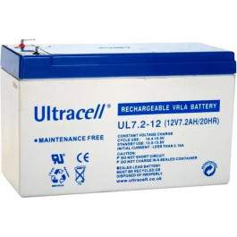   Ultracell AGM 12V 7,2 Ah (UL7.2-12)