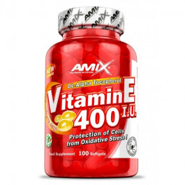   Amix Nutrition Vitamin E 400 IU, 100 капсул