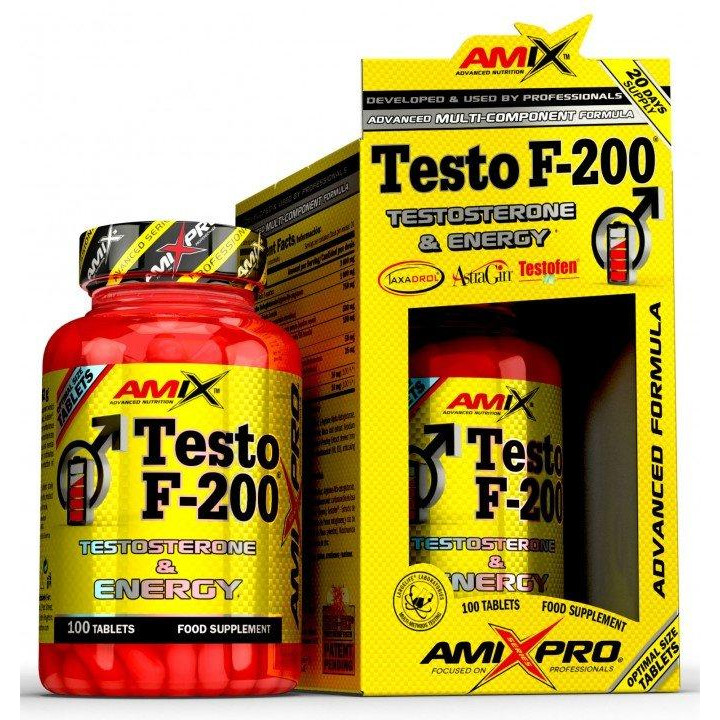 Amix Testo F-200 100 tabs - зображення 1