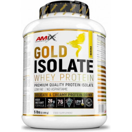   Amix Gold Whey Protein Isolate 2280 g /76 servings/ Banana