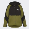 PUMA Оливкова чоловіча кофта  EVOSTRIPE Full-Zip Hoodie DK 678995/33 - зображення 6