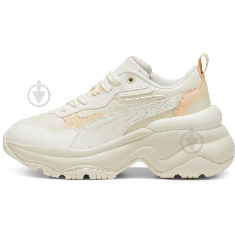 PUMA Жіночі кросівки  Cilia Wedge 39391511 40.5 (7UK) 26 см Alpine Snow-Frosted Ivory-Cashew (40679793875 - зображення 1