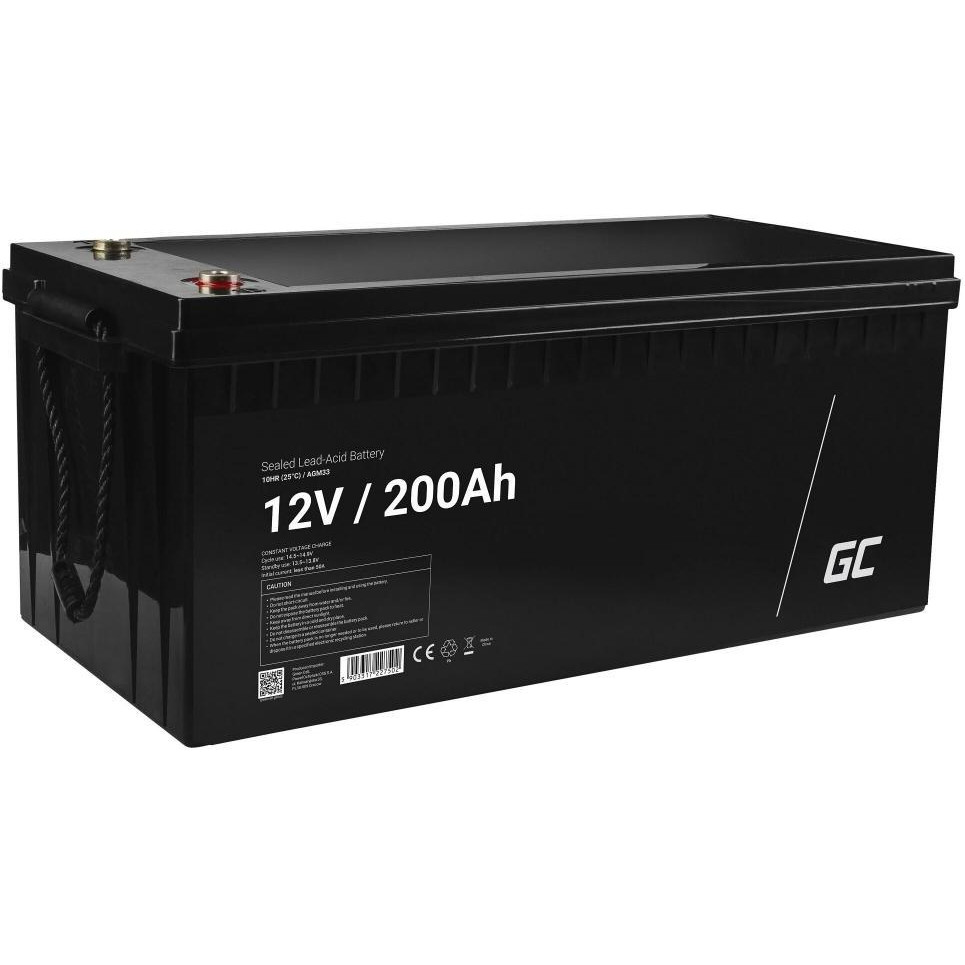 Green Cell AGM33 12V 200Ah - зображення 1