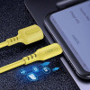 ColorWay USB - Type-C 1m Yellow (CW-CBUC043-Y) - зображення 5