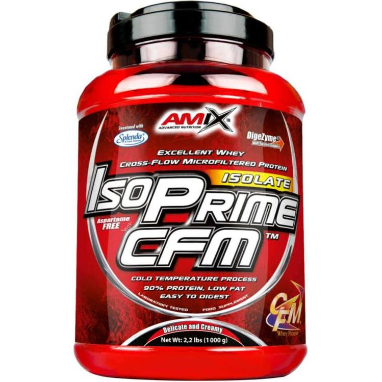 Amix IsoPrime CFM Isolate pwd 1000 g /28 servings/ Moca-Choco-Coffee - зображення 1