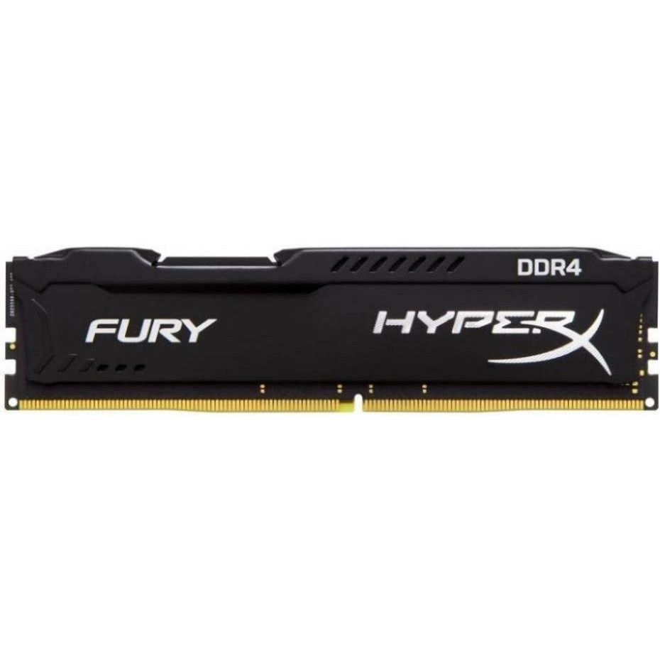 HyperX 8 GB DDR4 2133 MHz Fury Black (HX421C14FB2/8) - зображення 1