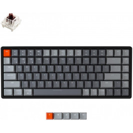   Keychron K2 84 Key Gateron G PRO Brown Hot-Swap RGB Wireless UA Black (K2B3H_KEYCHRON)