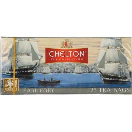   Chelton Чай чорний  Earl Grey, 25*1,5 г (4792055021036)