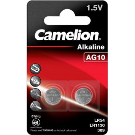   Camelion Батарейка AG10 / LR54 Alkaline * 2  (AG10-BP2)