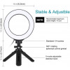 Puluz Ring USB LED lamp 6.2" + table tripod (PKT3059B) - зображення 2