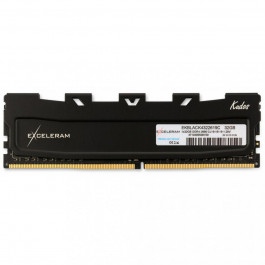   Exceleram 32 GB DDR4 2666 MHz Black Kudos (EKBLACK4322619C)