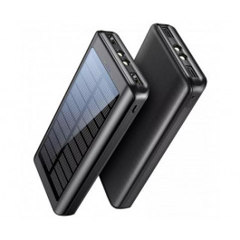   JIGA Solar Power Bank 30000mAh