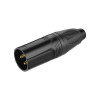 Roxtone Разъем XLR 3-pin папа RX3M-BG - зображення 1