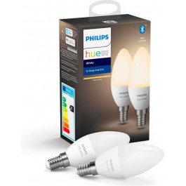   Philips LED Hue E14 5.5W(40W) 2700K Bluetooth Dim набор 2 шт (929002039904)