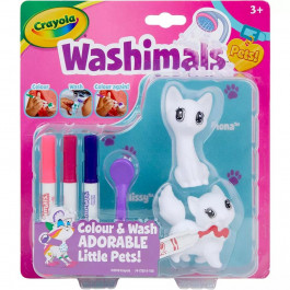   Crayola Набір для творчості  Washimals Котики (256366.106)