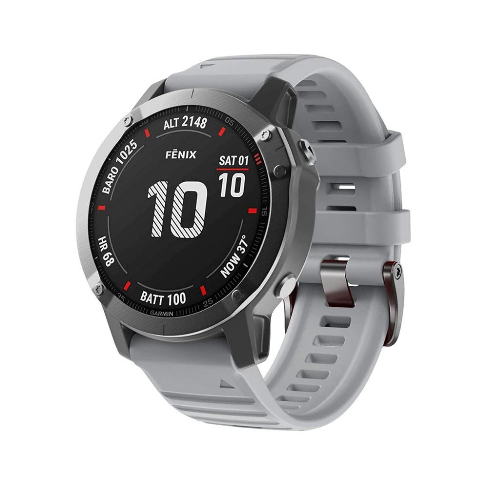 ArmorStandart Ремінець  Silicone 22mm для Garmin Fenix 5/6 Grey (ARM60797) - зображення 1