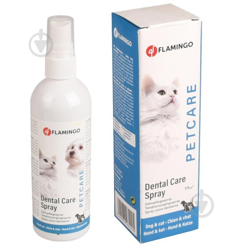 Karlie-Flamingo Спрей Petcare Dental Care Spray для зубов, для собак и котов, 175 мл (510954) - зображення 1