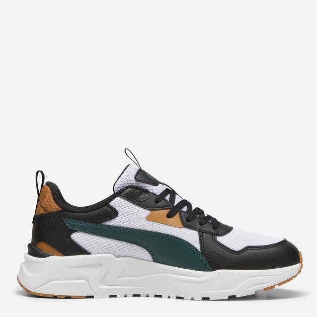 PUMA Чоловічі кросівки  Trinity Lite 38929224 40 (6.5UK) 25.5 см  Black-Dark Myrtle-Caramel Latte (406797 - зображення 1