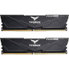 TEAM 32 GB (2x16GB) DDR5 6000 MHz T-Force Vulcan Black (FLBD532G6000HC38ADC01) - зображення 1