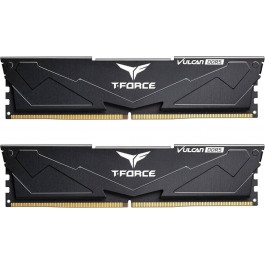   TEAM 32 GB (2x16GB) DDR5 6000 MHz T-Force Vulcan Black (FLBD532G6000HC38ADC01)