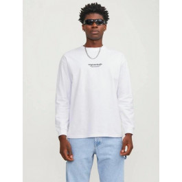   Jack & Jones Лонгслів чоловічий  12251775-50561 L Bright White (5715505991092)