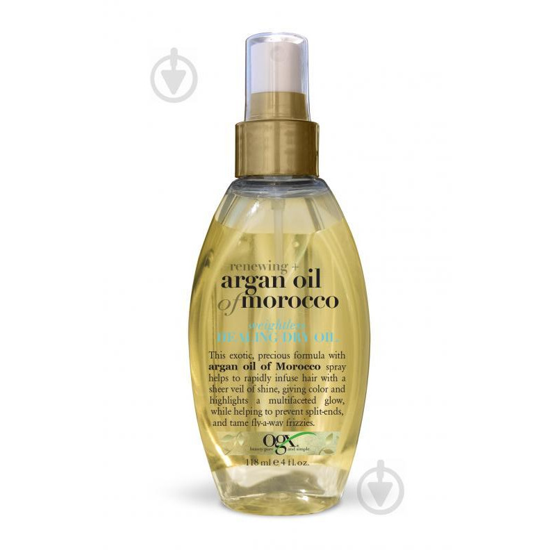 Ogx Argan Oil of Morocco 118 ml Масло-спрей для волос (0022796976208) - зображення 1