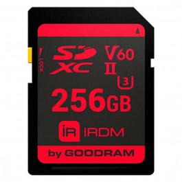   GOODRAM 256 GB SDXC UHS-II U3 IRDM IR-S6B0-2560R11