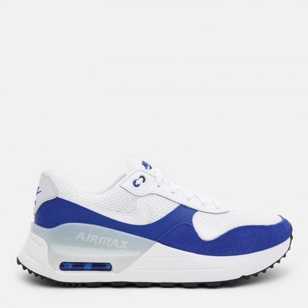 Nike Чоловічі кросівки Nike Air Max Systm DM9537-400 41 (8US) 26 см Old Royal/White-Pure Platinum-Black ( - зображення 1