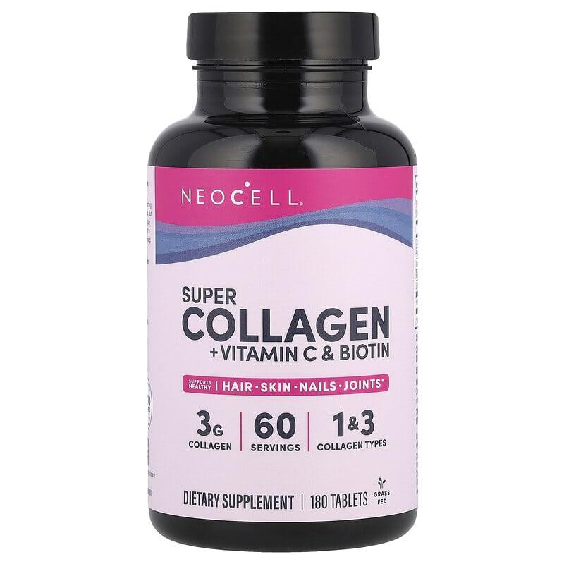 Neocell Super Collagen + Vitamin C & Biotin 180 таб - зображення 1