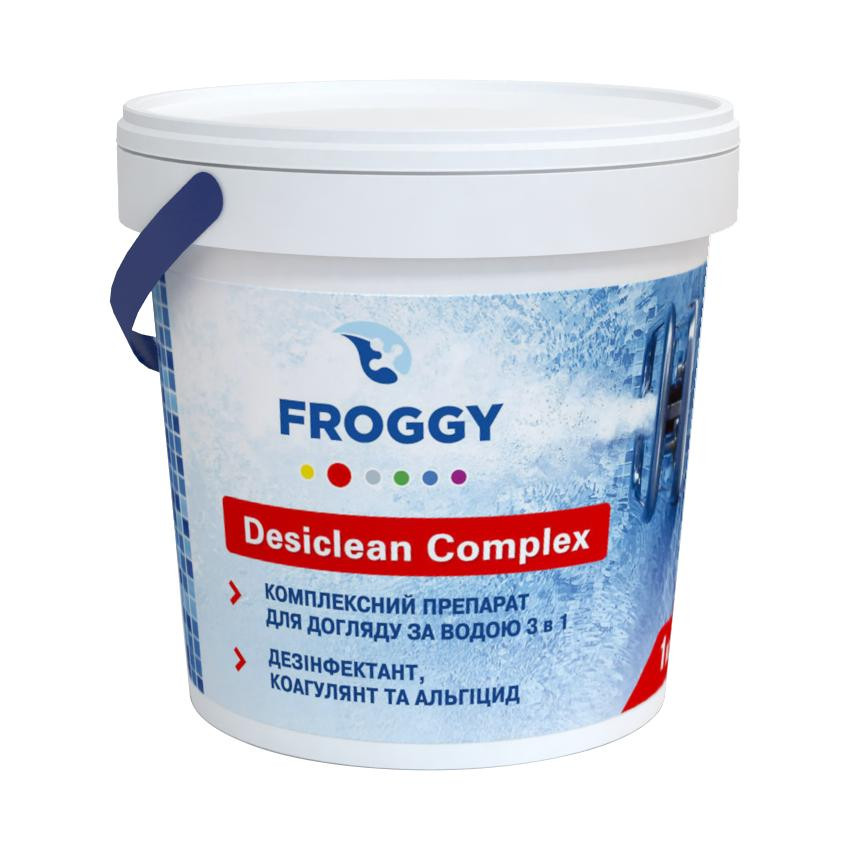 Froggy Препарат для комплексної обробки води у басейні  Desiclean Complex 50 кг - зображення 1